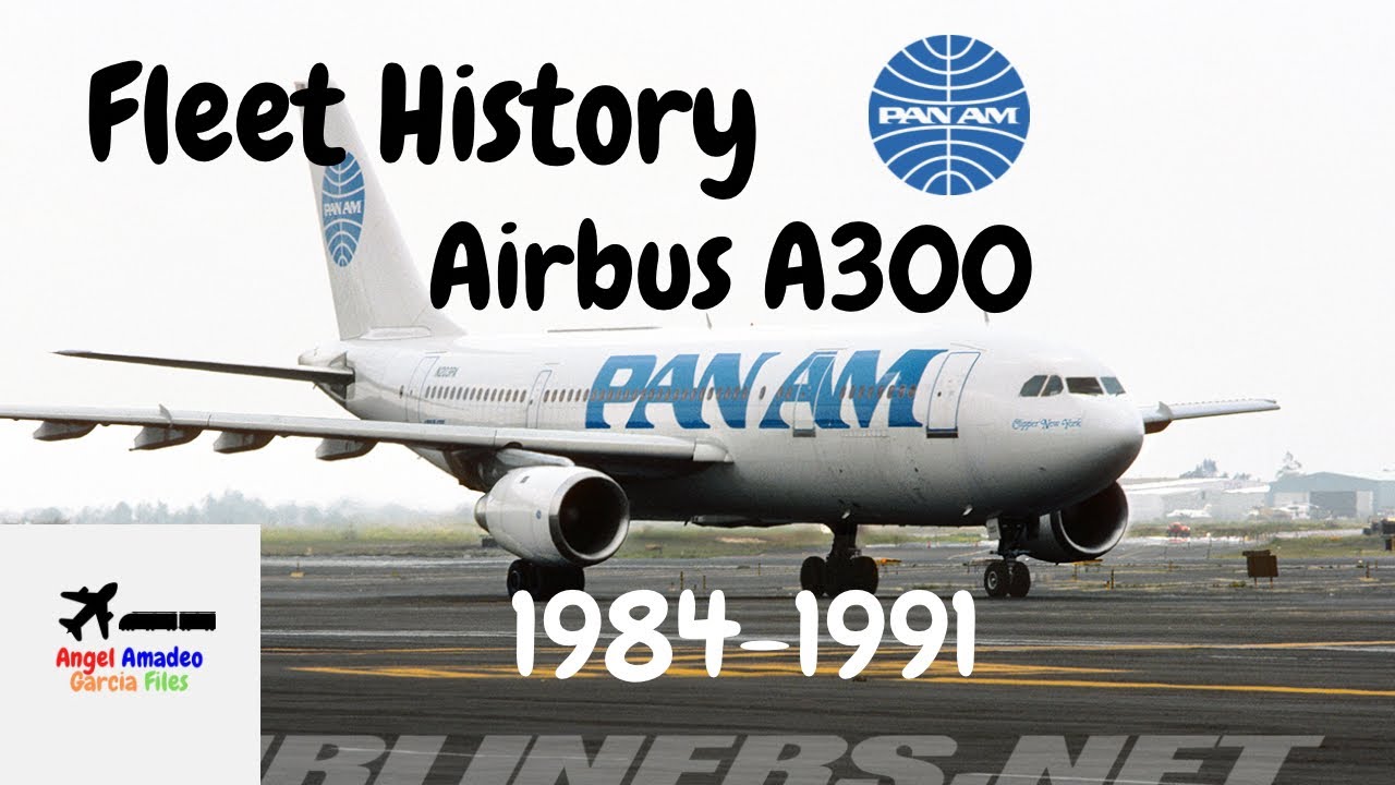 Fleet History - Pan American World Airways Airbus A300  (1984-1991)