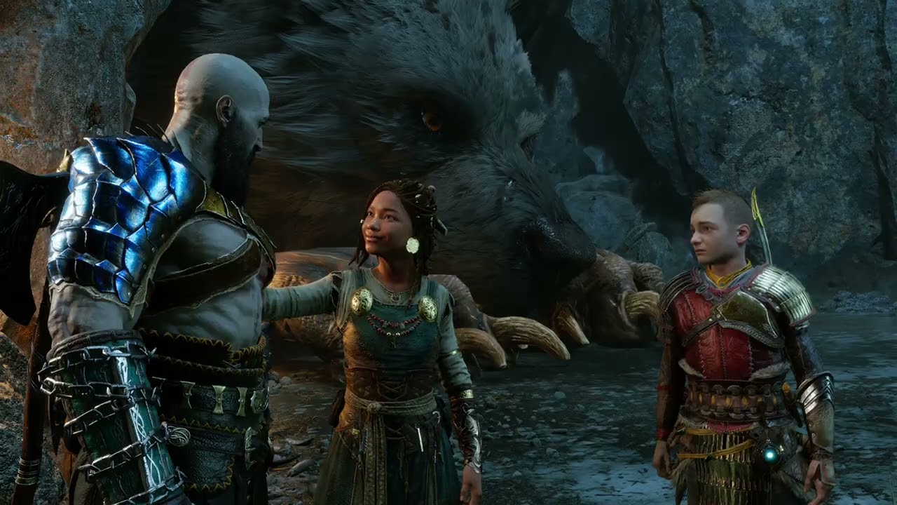 God of War Ragnarok Walkthrough Part 82 - The Realms At War (Ending of Ragnarok)