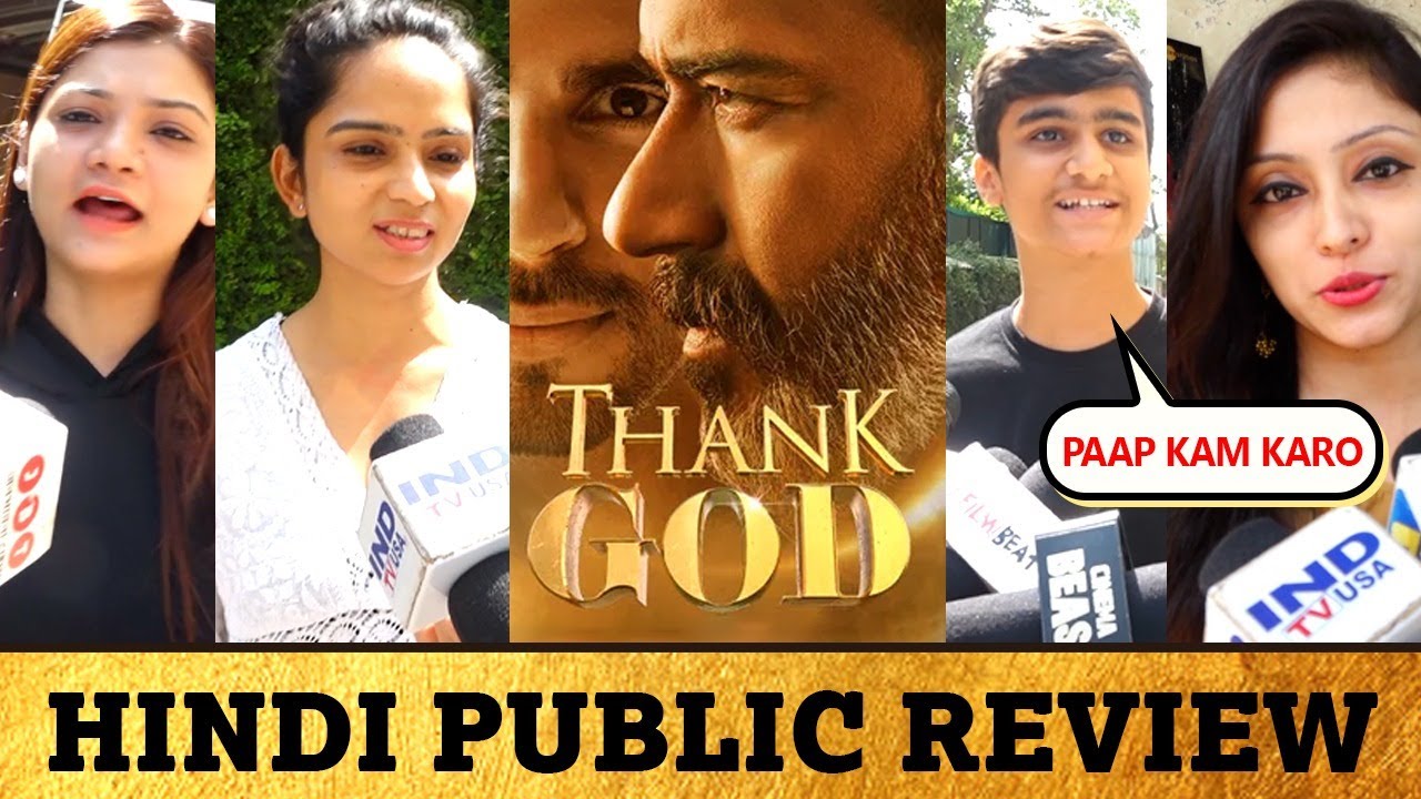 Thank God movie | Honest Public Review | Ajay Devgn, Sidharth Malhotra,