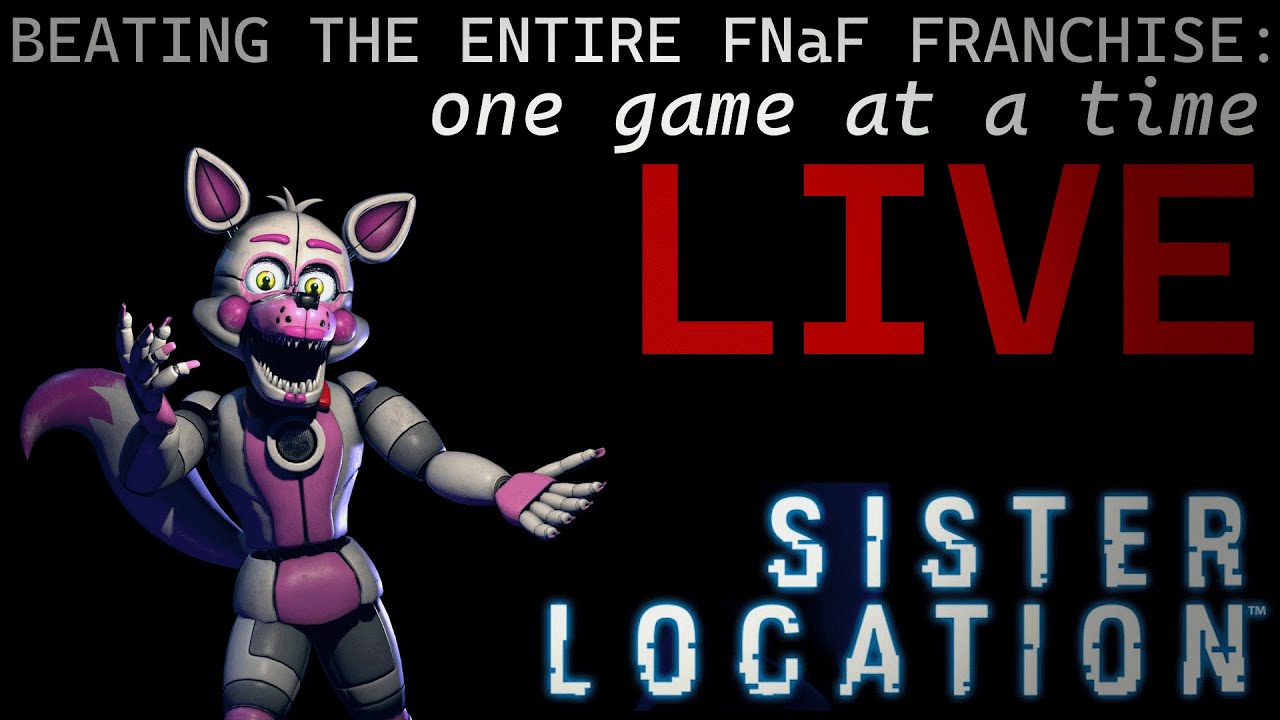 FNaF Sister Location is insane! (Beating FNaF, One Game at a Time)