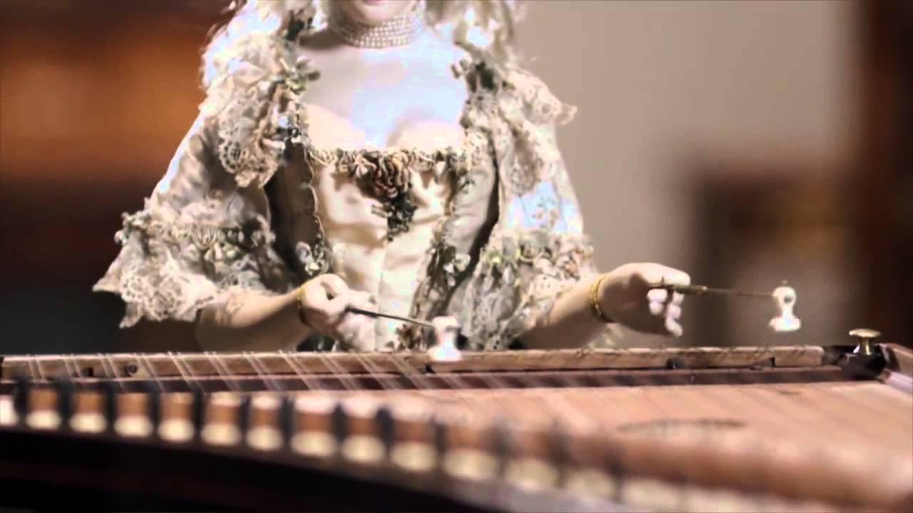 D&eacute;monstration de l'automate de Marie Antoinette 