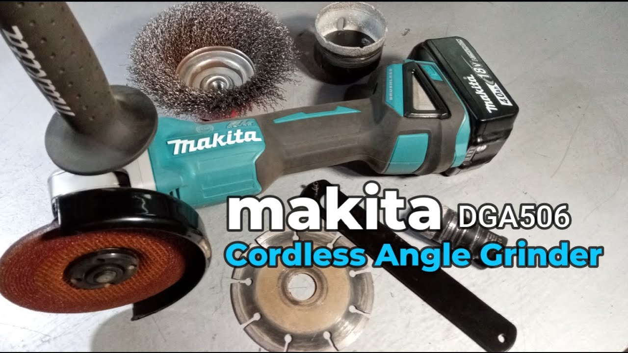 makita DGA506 (2022) 18V /Ø125mm /n8500min /M14  [ Cordless Angle Grinder ]