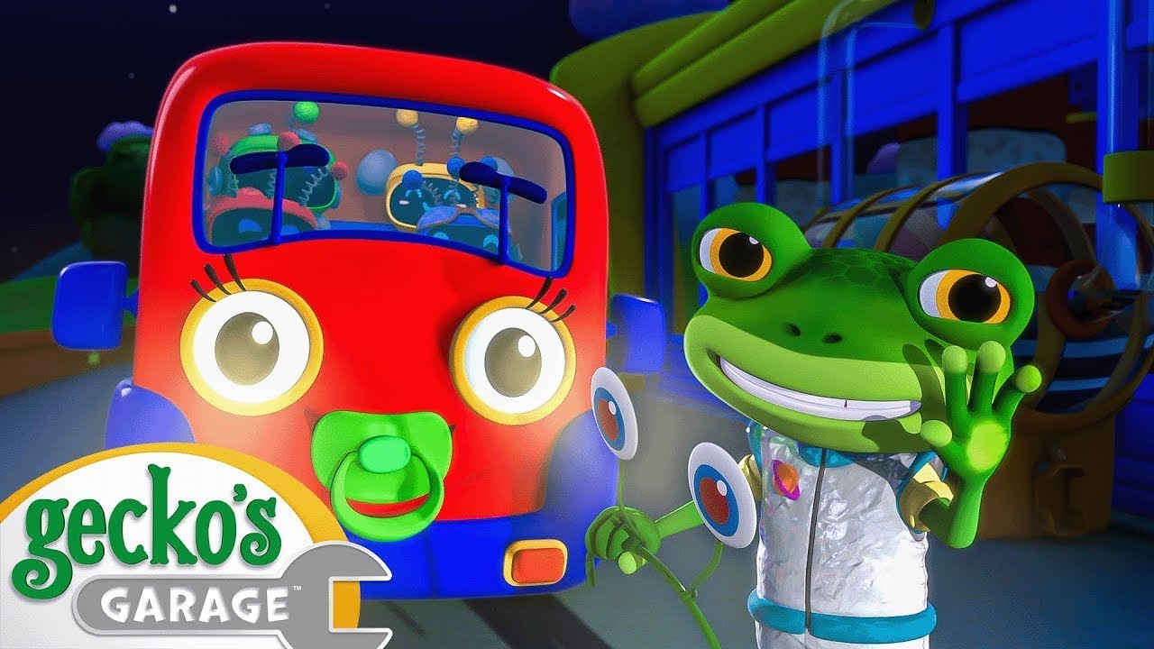 Baby Truck Space Rocket Playtime! | Go Gecko's Garage! | Kids Cartoons