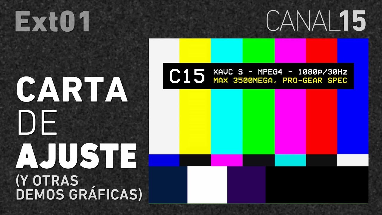C15 Extra 1: Carta de Ajuste y demos gráficas.