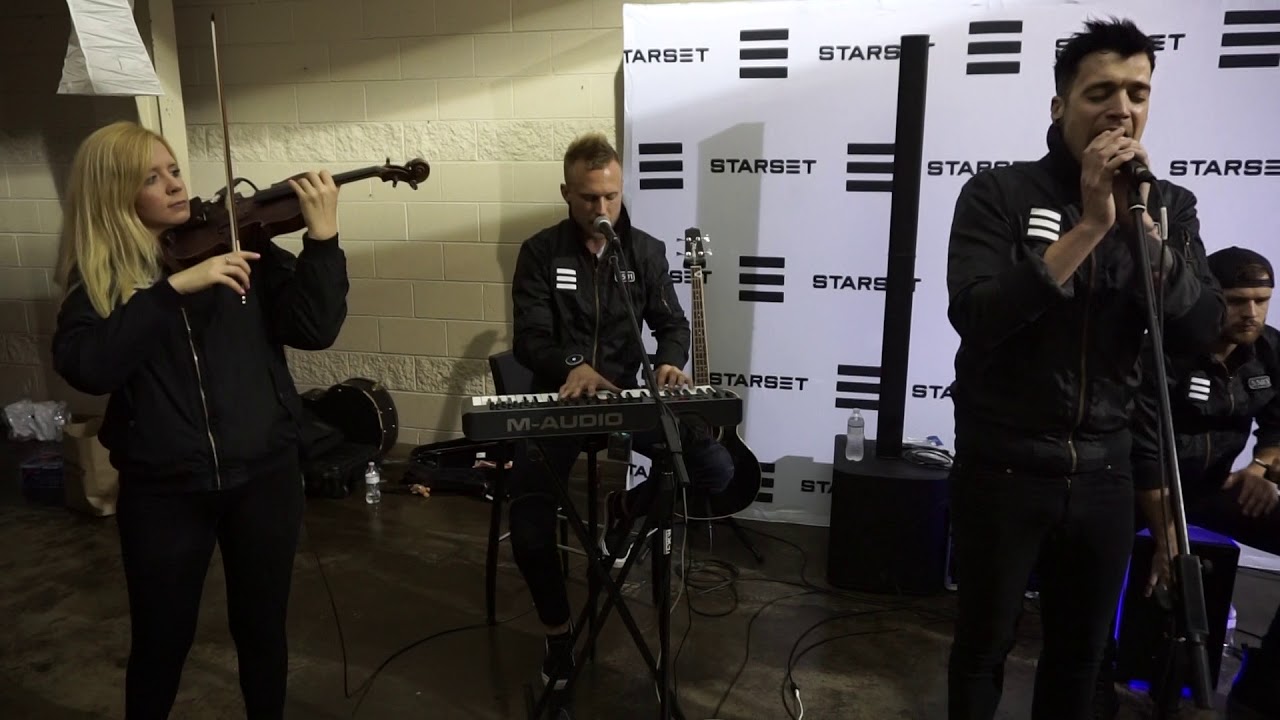 Starset - My Demons Acoustic Demonstration WorkPlay Theatre Birmingham AL 10 / 11 / 2017