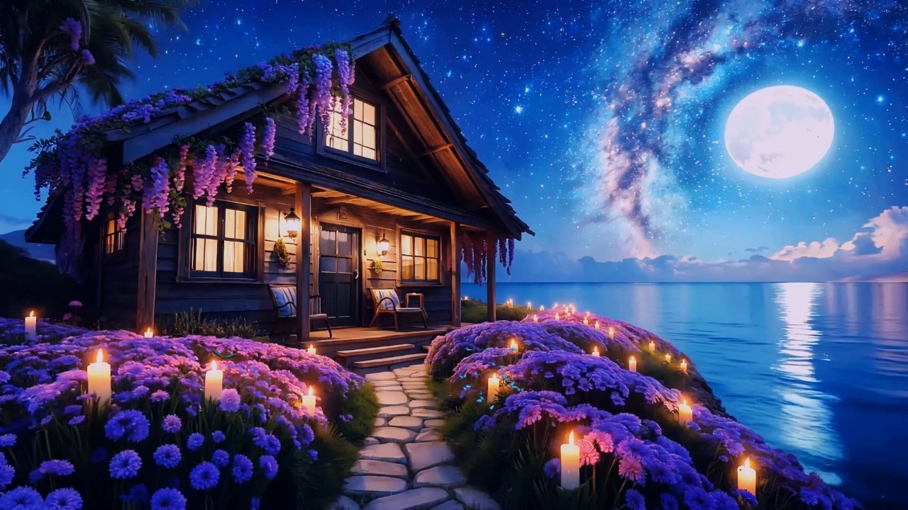 Sleeping Music For Deep Sleeping • Deep Healing Frequencies for Stress & Mental Calm