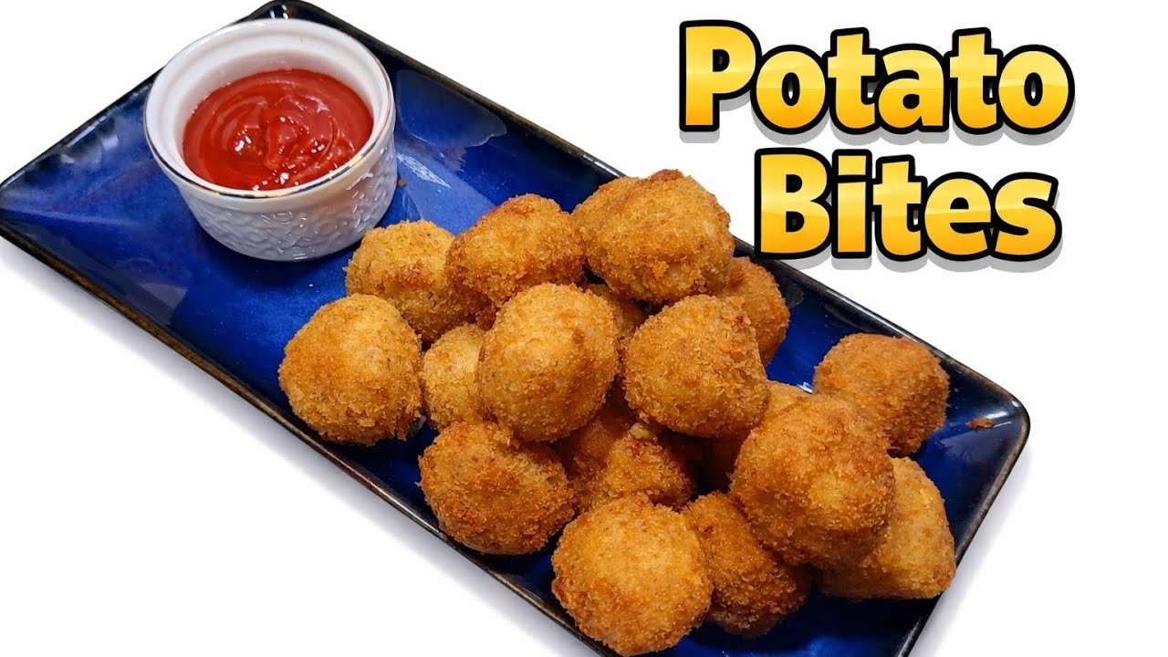 Potato Bites | Crispy Garlic Potato Bites  | Snacks Recipe | Potato Recipe 