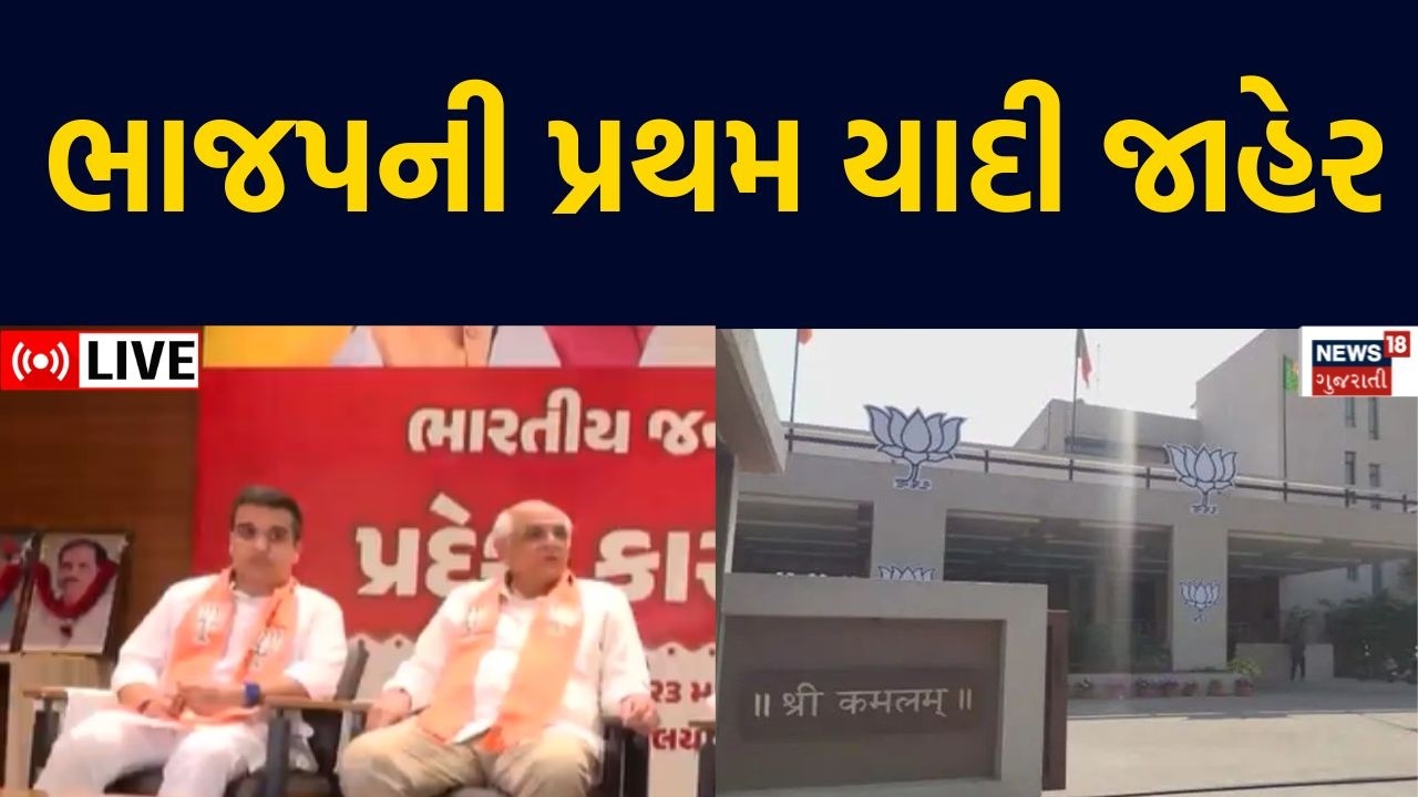 Local Body Election Live | સ્થાનિક સ્વરાજ્યની ચૂંટણીને લઈ ભાજપની પ્રથમ યાદી જાહેર | BJP Candidates
