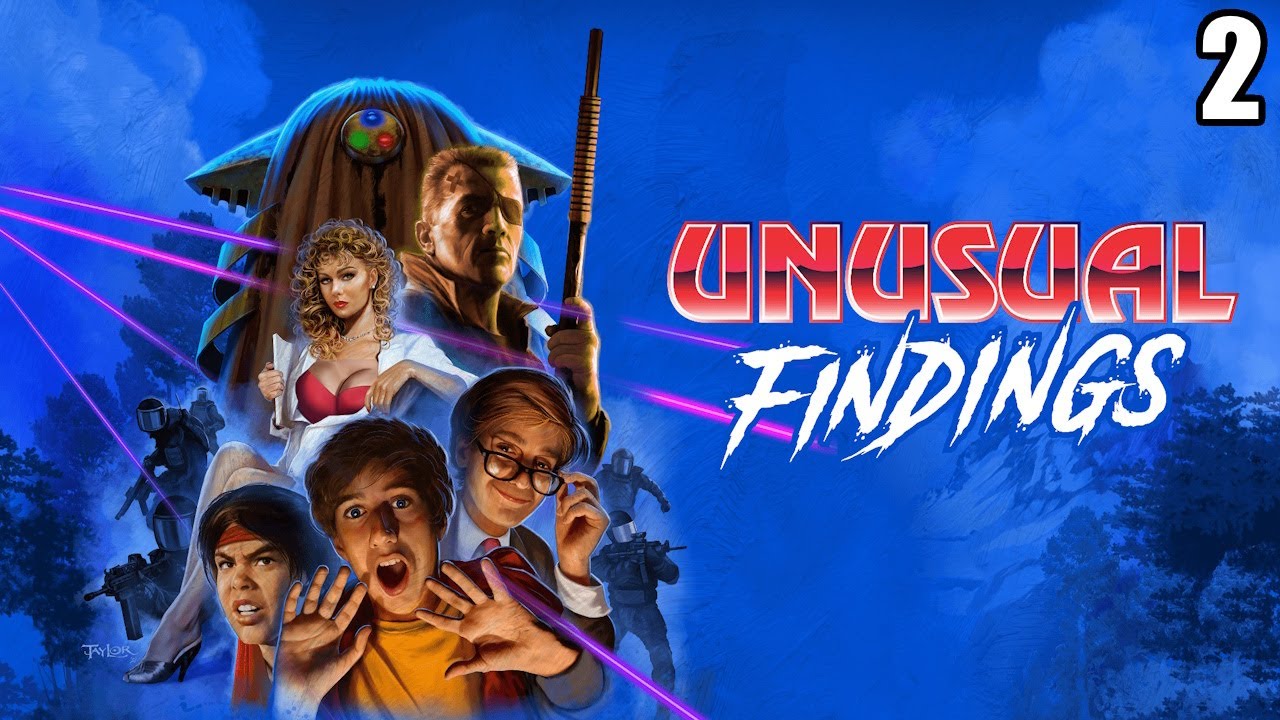 2 Unusual Findings \ Необычные находки ( point'n'click quest в 80-х)