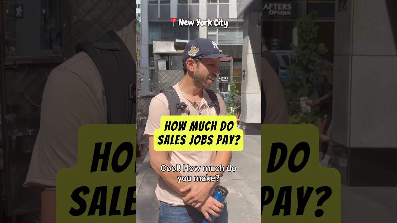 Sales Job + Pay Compilation! How much do #sales jobs pay?#salarytransparentstreet #paytransparency