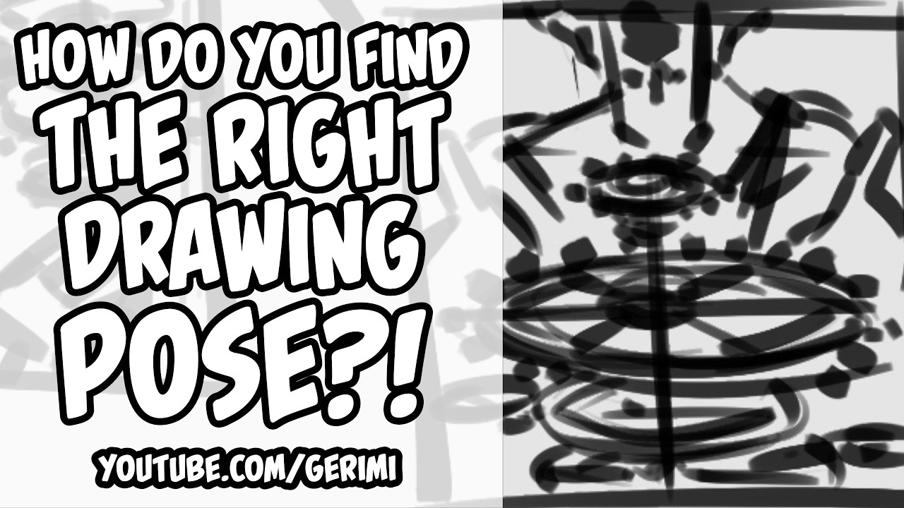 🔎✏️ How do you find the RIGHT drawing Pose?!