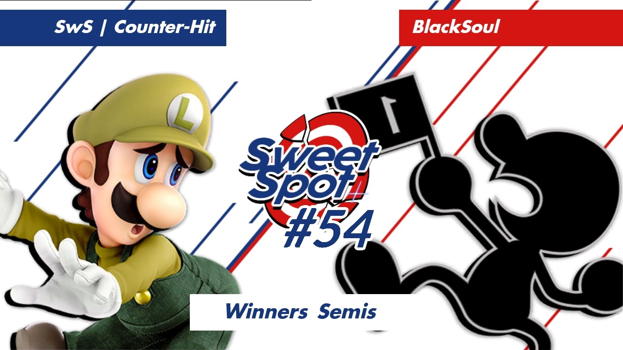 Sweetspot #54 Winners Semis - SwS | Counter-Hit (Luigi) VS BlackSoul (Mr Game & Watch)
