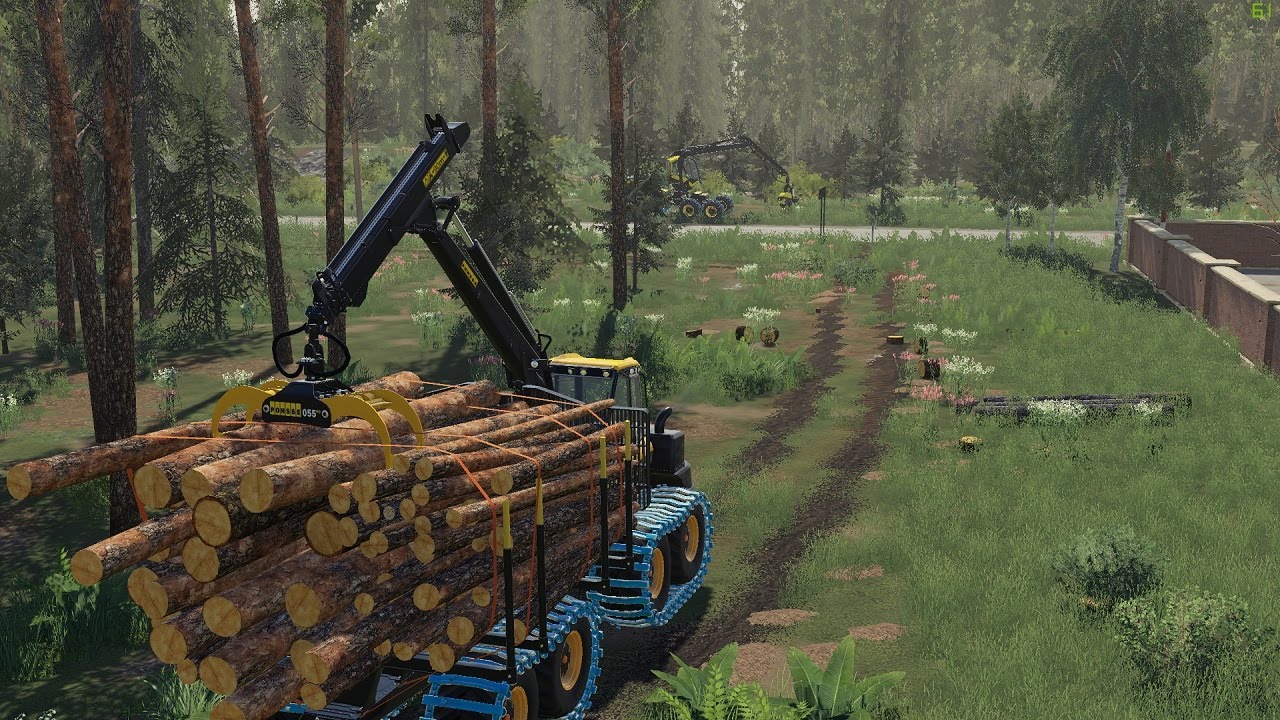 Fs19 Forestry Ponsse Elephant King in Final Felling Timelapse