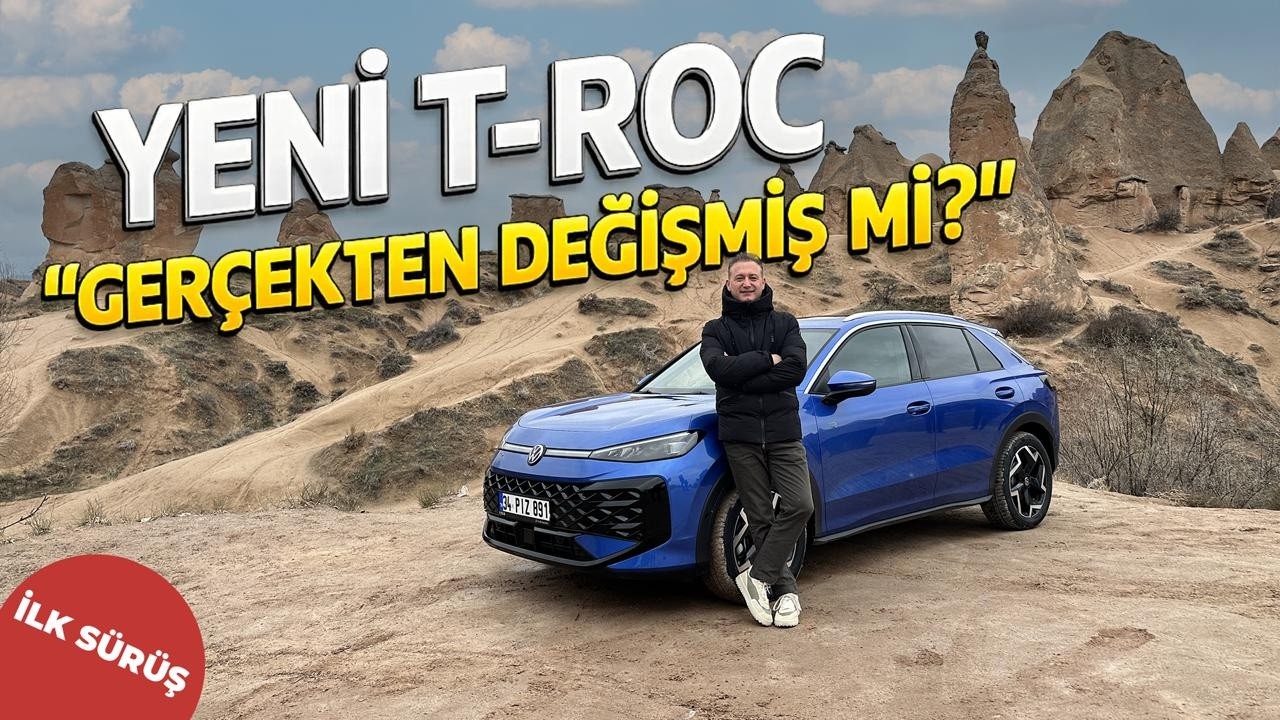Yeni Volkswagen T-Roc 2026 | Türkiye Lansmanı & İlk Sürüş İzlenimi – Küçük Tiguan mı Olmuş?