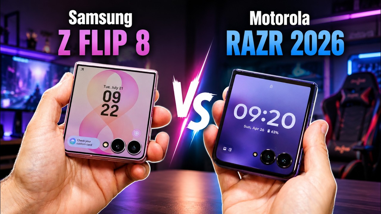 Samsung Galaxy Z Flip 8 kontra Motorola Razr 2026 &ndash; kt&oacute;ry Flip wygrywa?