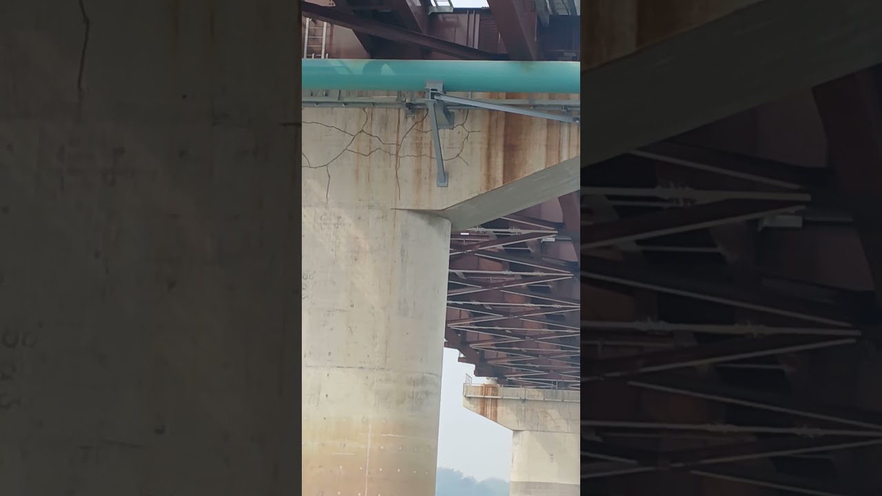 Jamuna Rail Bridge#ekhonmedia #jamunarailbridge