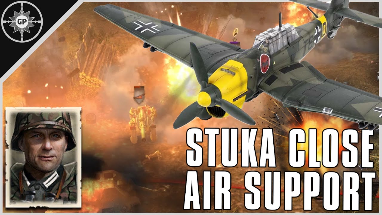 FEAR THE STUKA! | 4V4 Road to Arnhem | Company of Heroes 2 Multiplayer