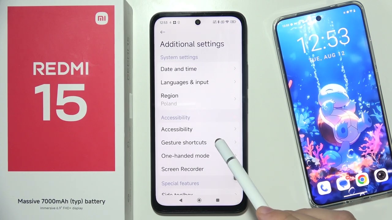 Redmi 15: How to Add Power Menu to Power Button