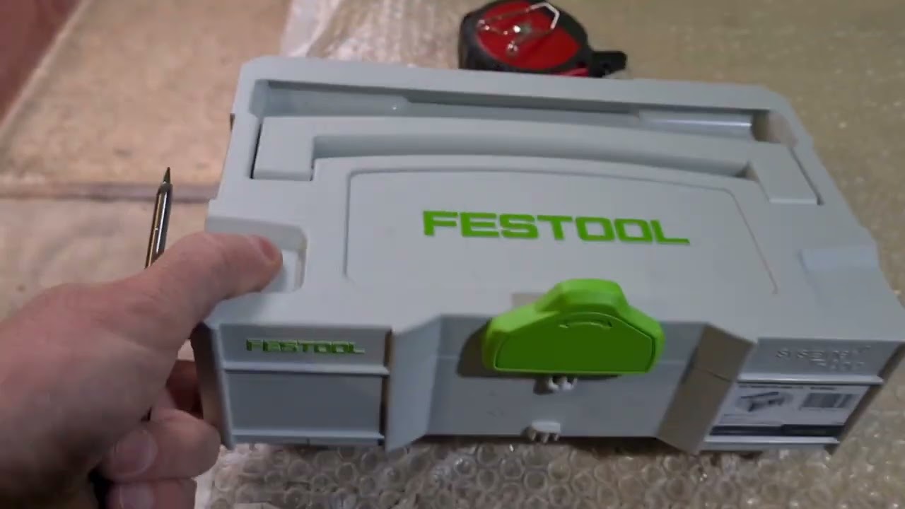 Самодельная вставка в систейнер Festool. 1-я Часть