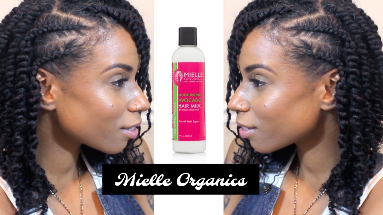 Two Strand Twists W/ Mielle Organic's Avocado Hair Milk