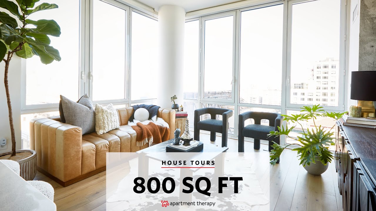 Alvin Wayne's 800 Sq Ft New York City Apartment | House Tours