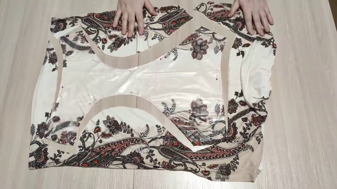Режу старые футболки и шью из них трусы/ Утилизация старых футболок