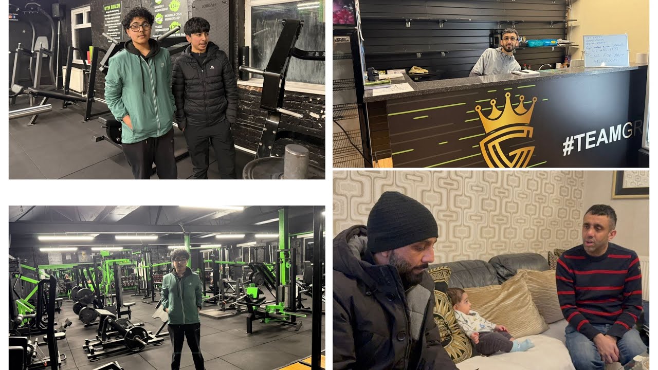 Jummah Mubarak & visited Grandnasium gym in Hazel Grove #kashmiri #chattroh #vlog 