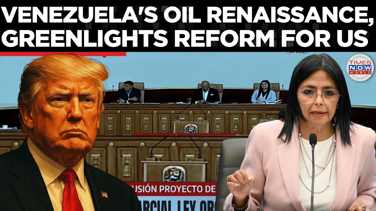 RODRIGUEZ'S BOLD PUSH: Venezuelan Parliament Oks Reforms Law To Unlock US Oil Investment| World News