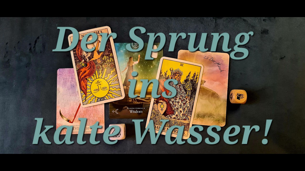 Der große Sprung ins kalte Wasser!