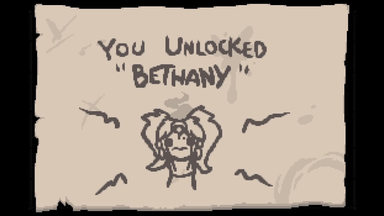 The Binding of Isaac: Unlocking tainted Bethany