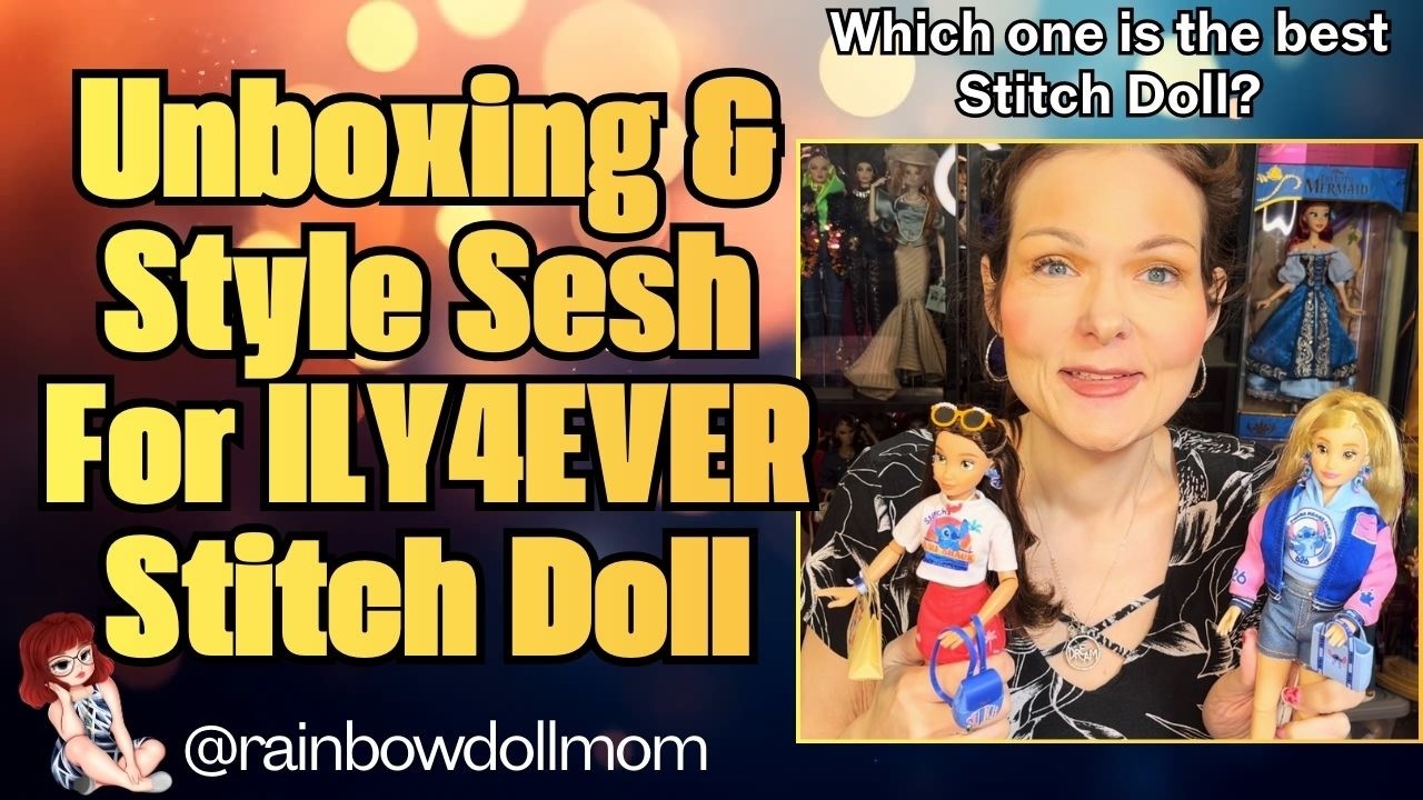 Unboxing and Styling Disney ILY 4 Ever Stitch Multi-Outfit Closet Set Doll