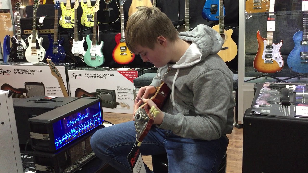 Reidys Music shop in Blackburn