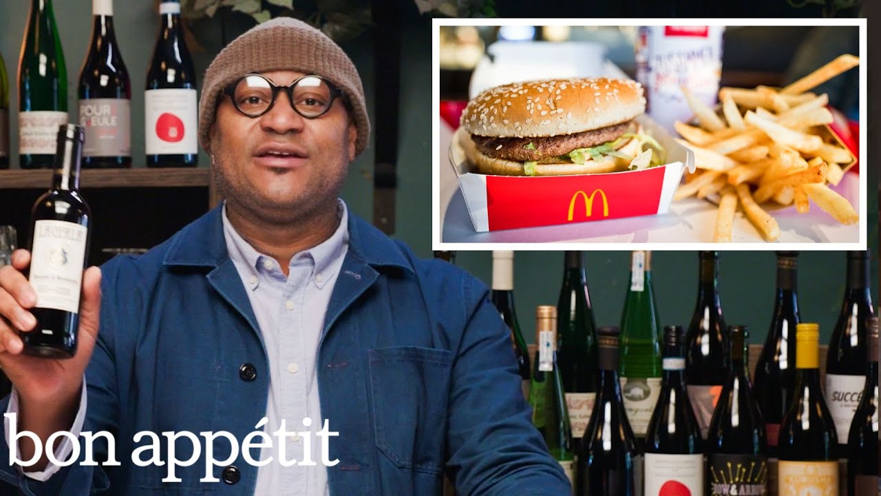 Sommelier Pairs Wine With McDonald's, Taco Bell, KFC & More | World Of Wine | Bon App&eacute;tit
