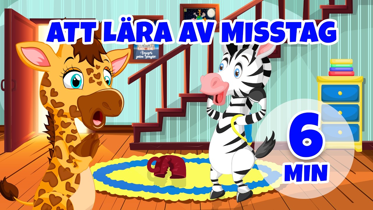 Lära av misstag - 6 min Giramille | Barnvisor och sånger för barn