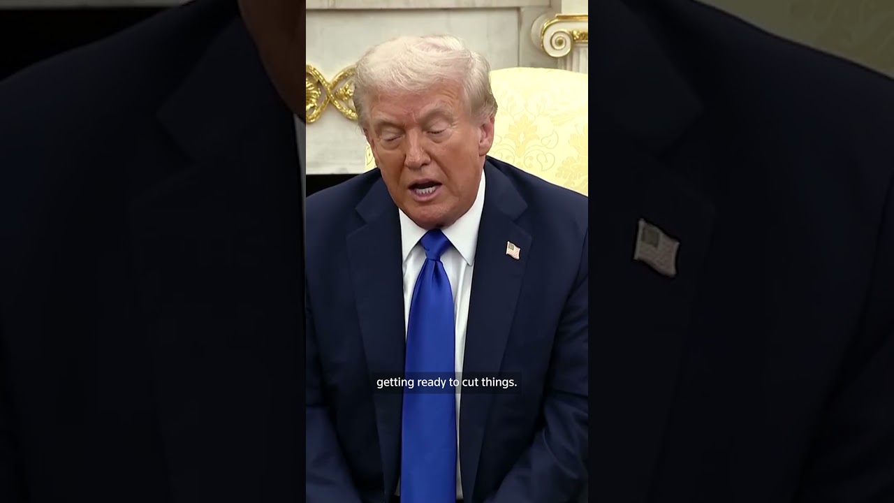 Trump says jobs will be cut amid shutdown