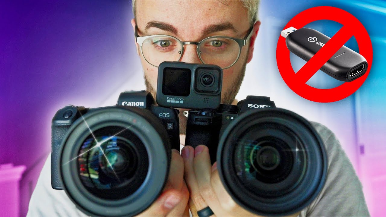 Expensive Cameras Are Still TERRIBLE Webcams - Sony vs Canon vs GoPro