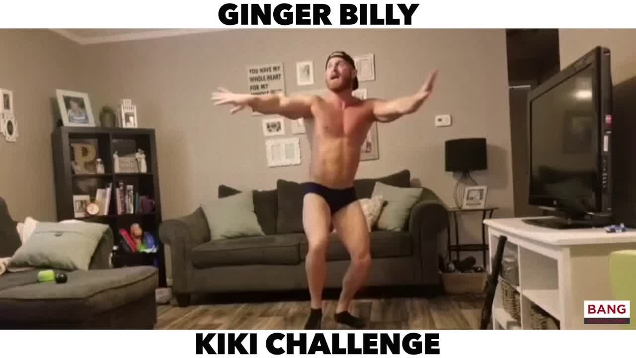 Ginger Billy -COMEDIAN GINGER BILLY: KIKI CHALLENGE! LOL FUNNY COMEDY LAUGH