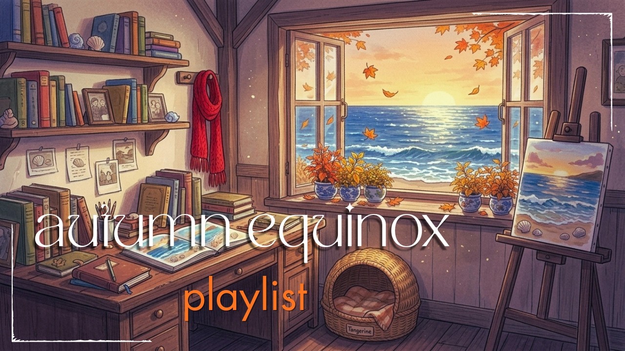autumn equinox at the cottage 🍂 lofi playlist for slow days