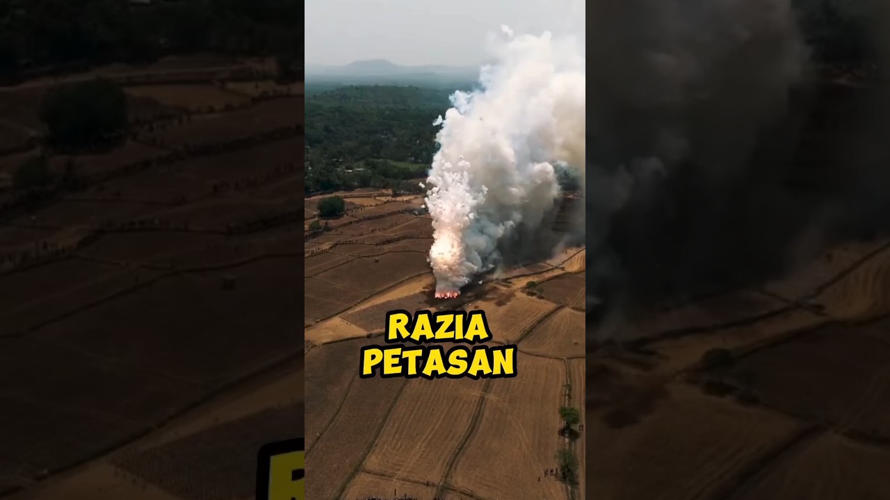 pemusnahan jutaan petasan menjelang idul Fitri #viral #yearofyou #shorts