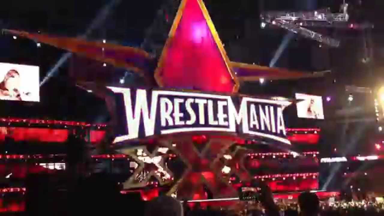 Brock Lesnar Wrestlemania XXX entrance