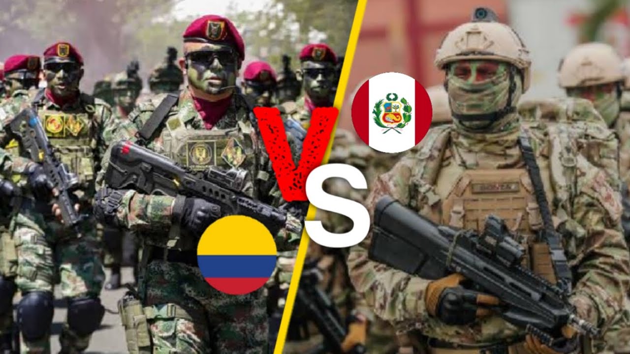 Perú vs Colombia ¿Quién GANARÍA una GUERRA en 2025?