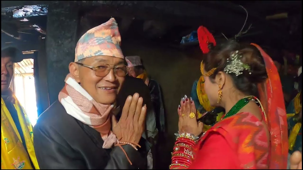 विभाहकाे दाेस्रो दिन  ईलाममा ।।।।