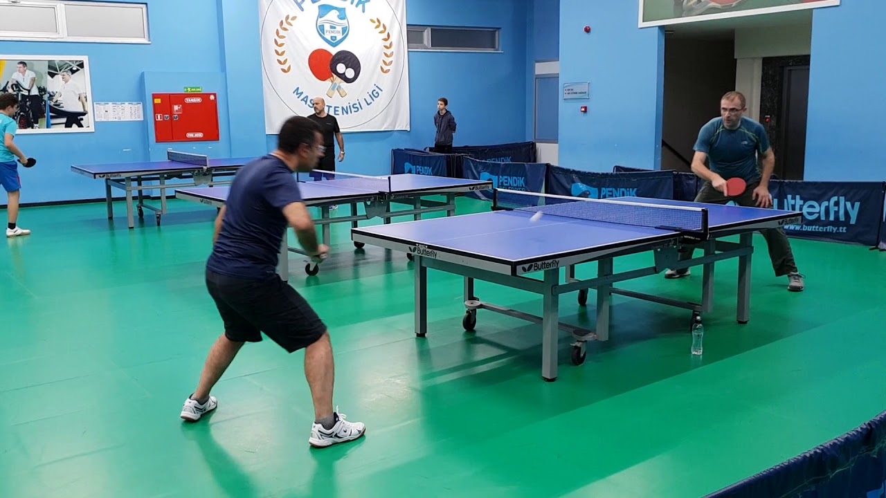 Mahfuz Kıyıcı & Eyüp Güveli masa tenisi maçı