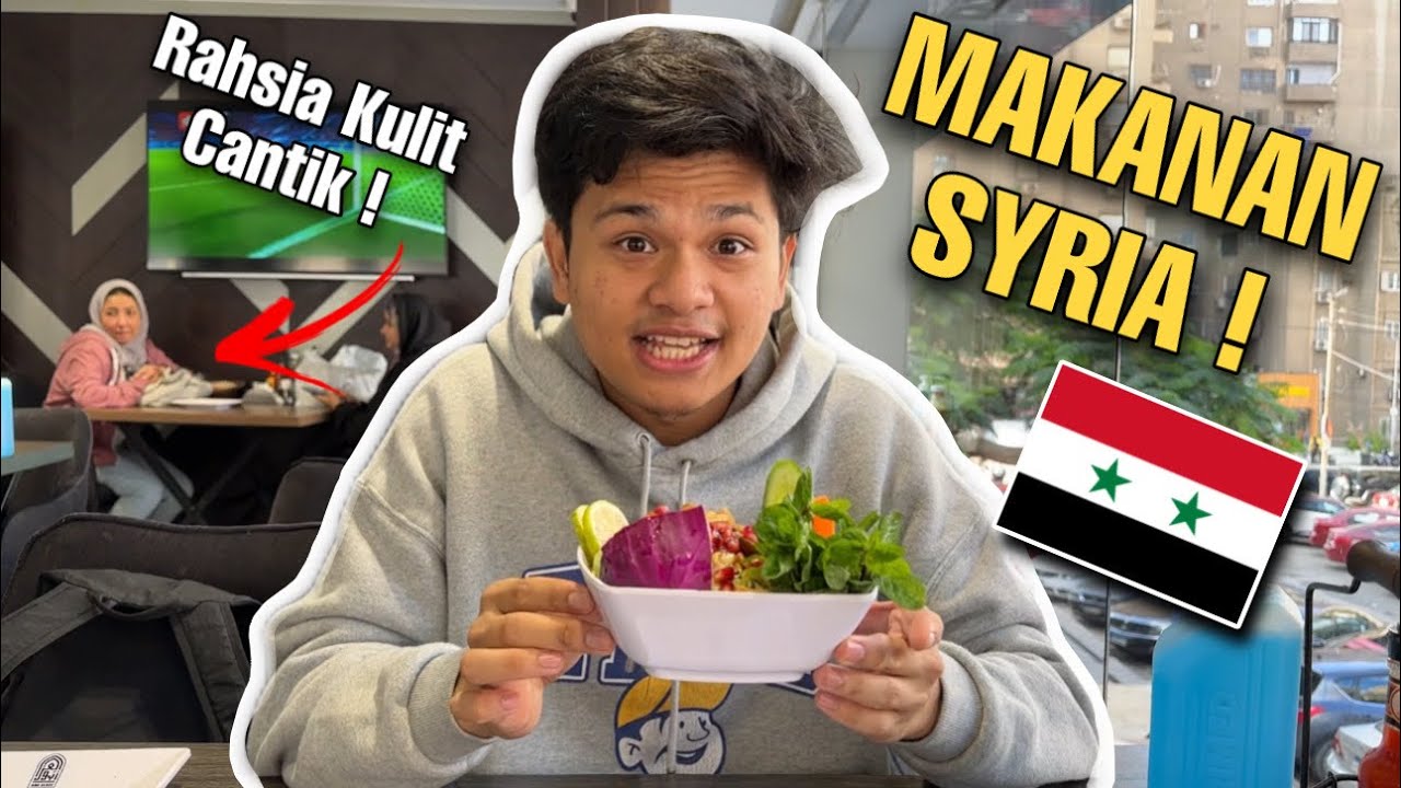 Review Makanan Syria 🇸🇾  di Mesir Waktu Demam 😩💔