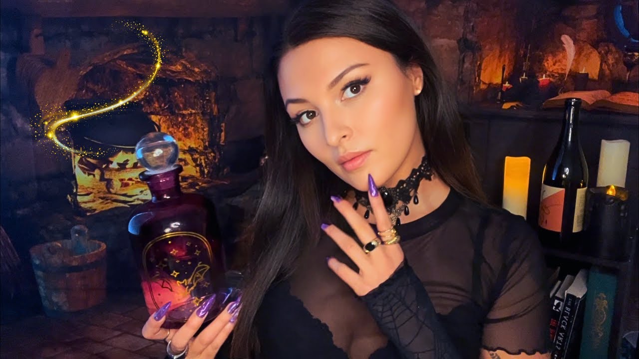 ASMR I Put A Spell On You ✨ | Good Witch Helps You Manifest (Whispered Sounds, Potion Making)