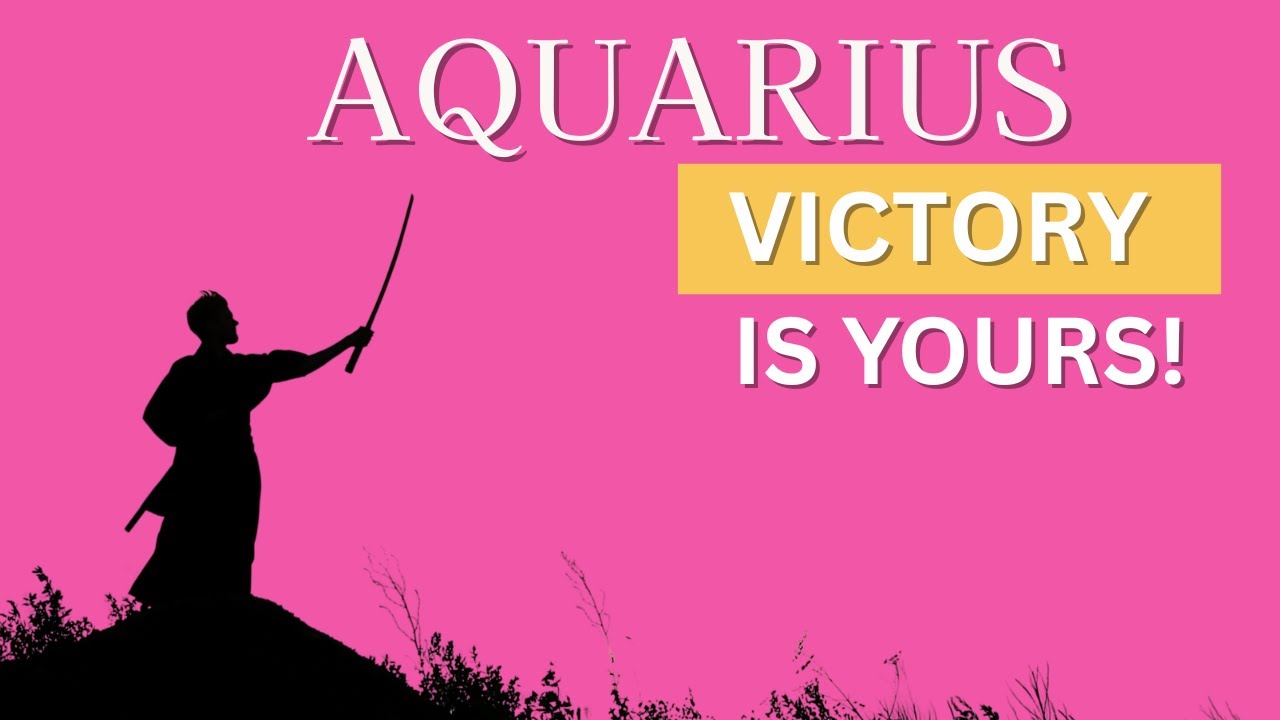 AQUARIUS. IT DOESN'T GET BETTER THAN THIS! YOU WON'T BELIEVE WHAT IS ABOUT TO HAPPEN!
