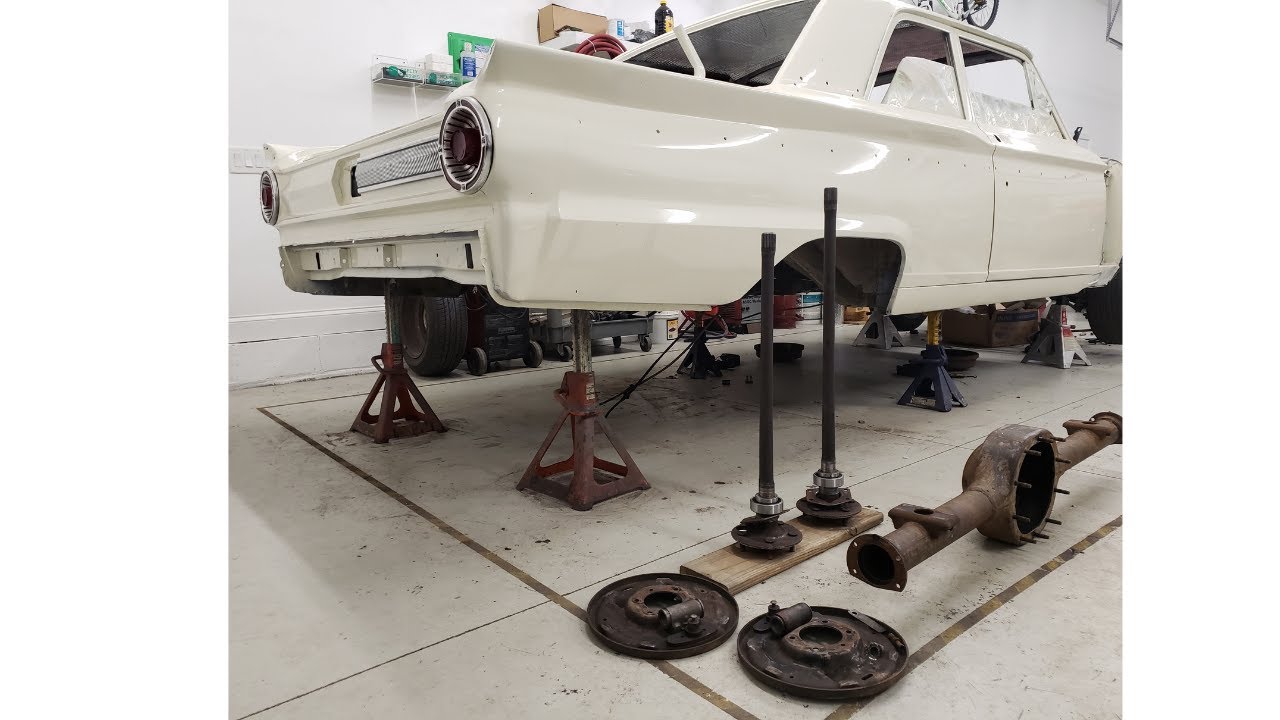 1963 Ford Fairlane Restoration Project-Rear Differential Disassembly