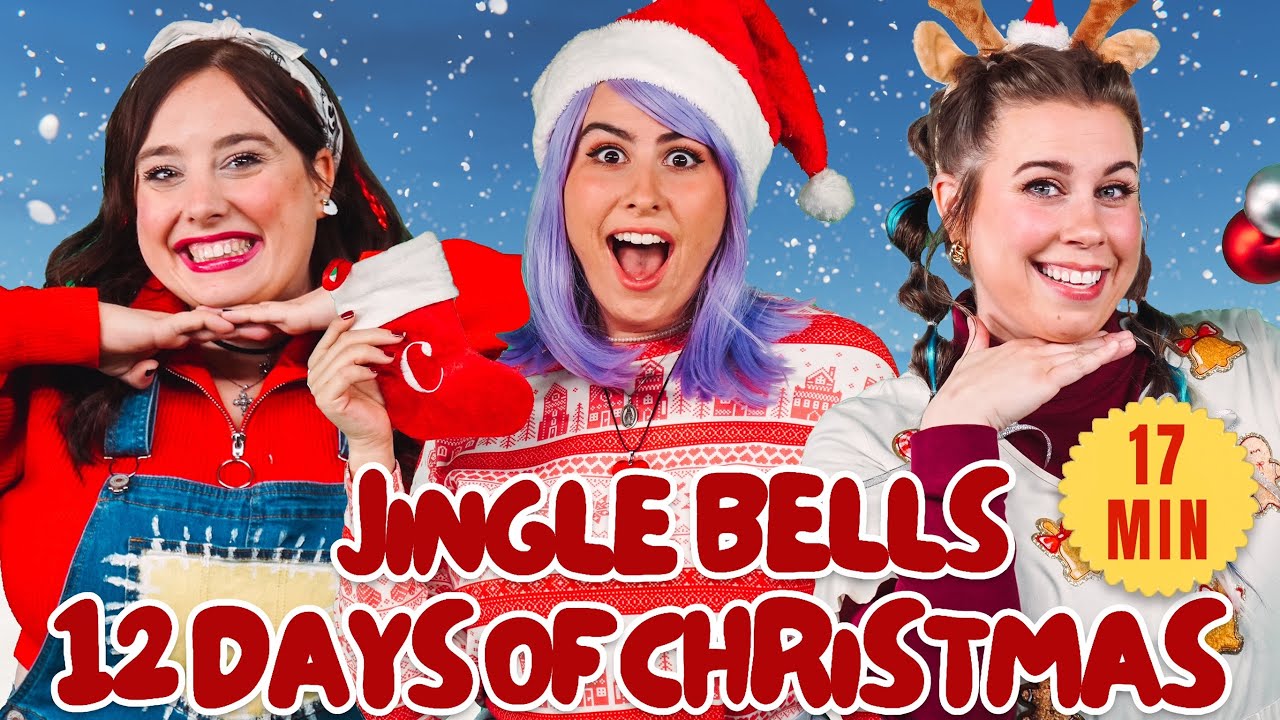 Jingle Bells, 12 Days of Christmas, + MORE! | Nursery Rhymes and Kids Songs