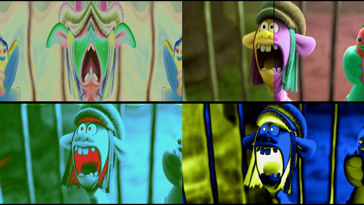 💥Тролли 4 экрана | Шеф-повар Берген — парень? 💥Спонсор: Klasky Csupo 1997 Effects
