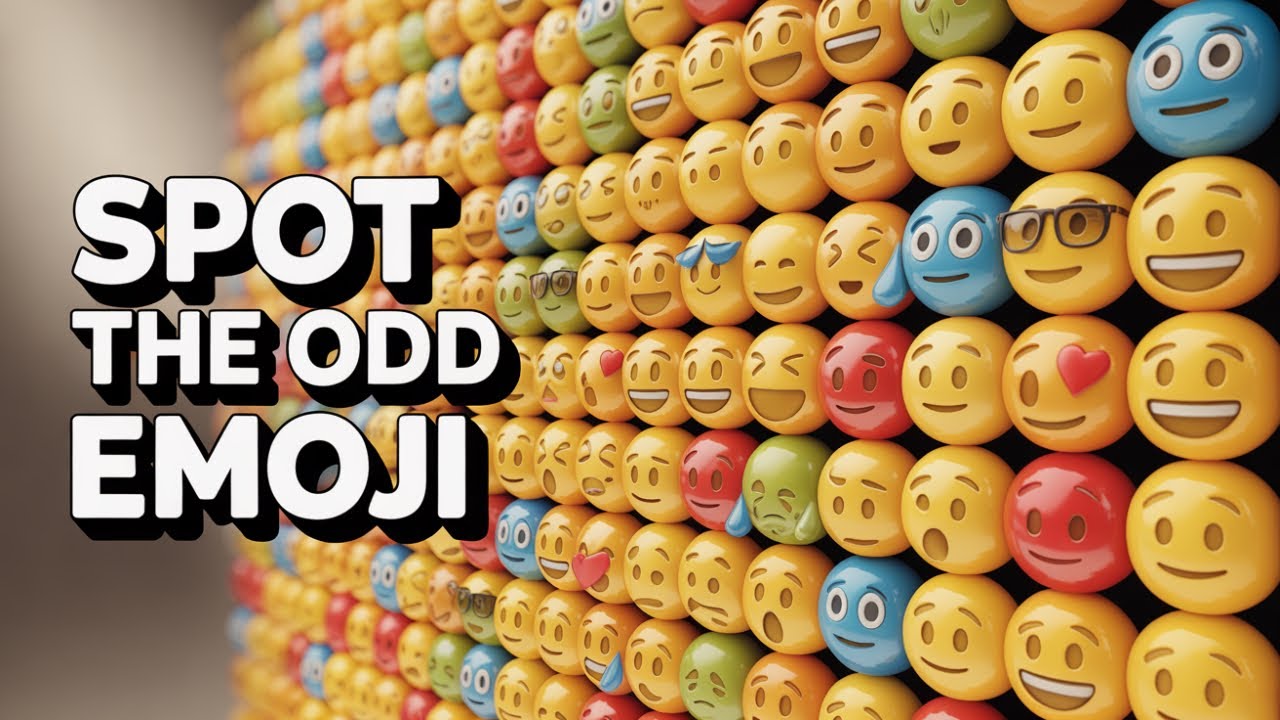 The Great Emoji Challenge | Spot the Hidden Pattern